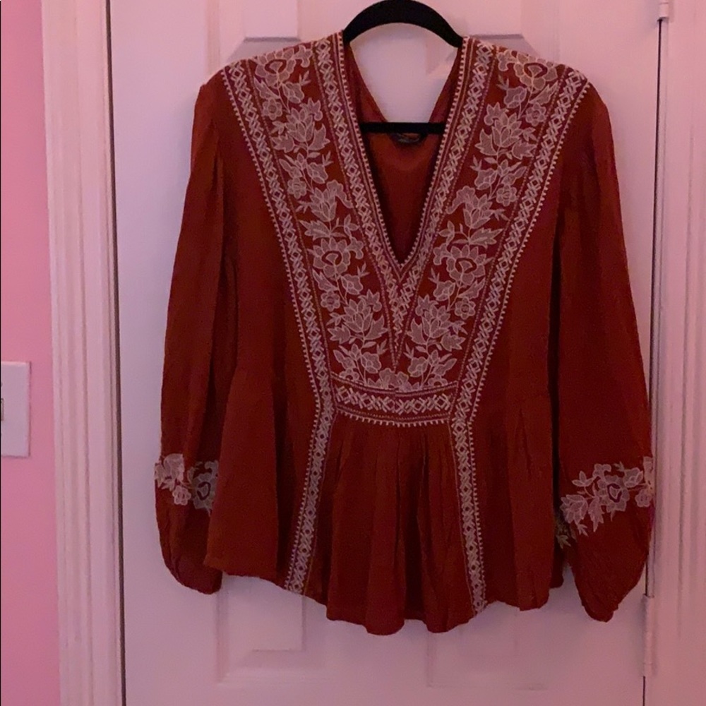 American Eagle long sleeve dress top.